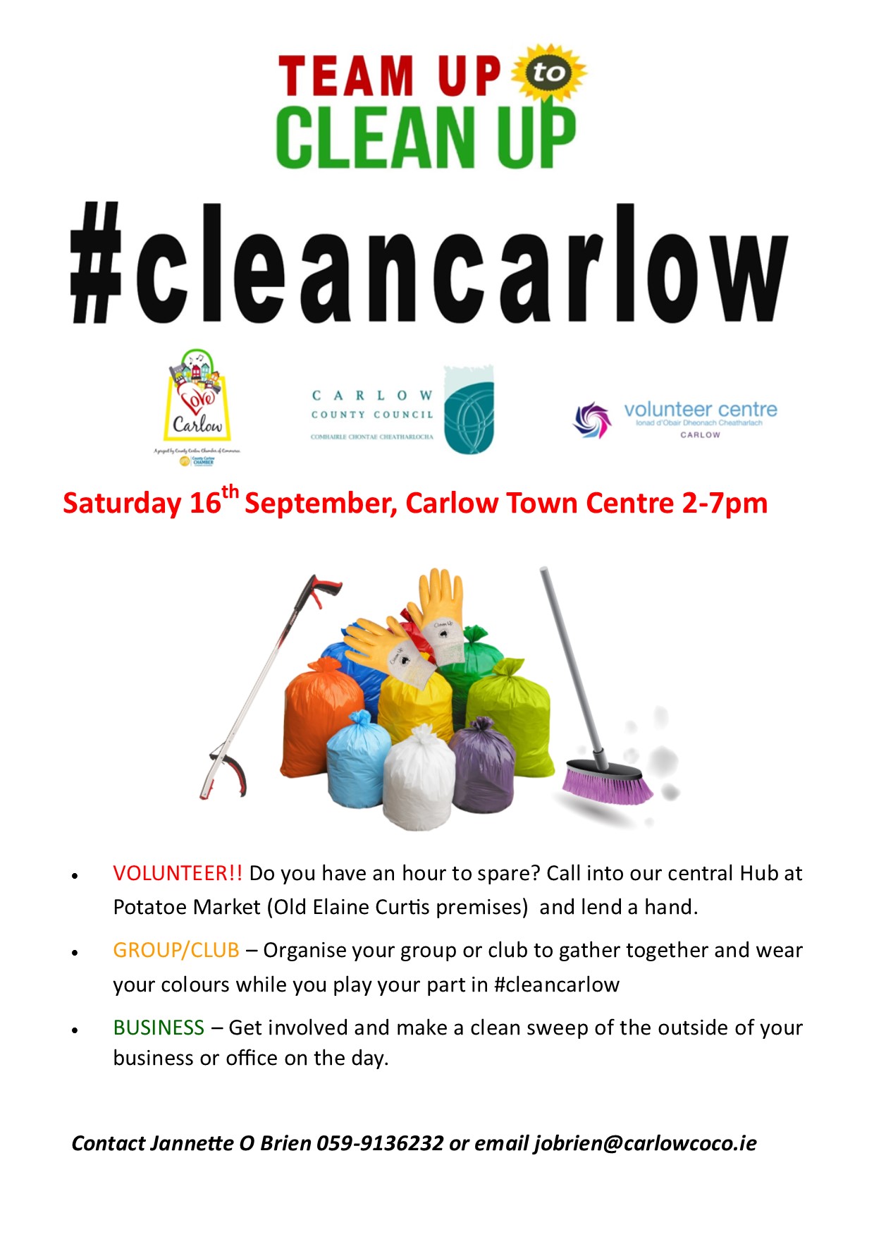 clean carlow poster